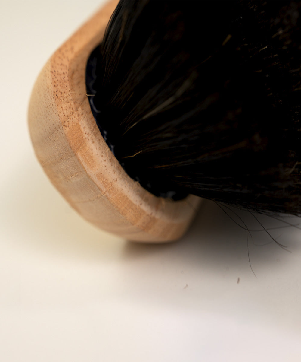 Finest by Hillbrush Wooden Platform Broom With Socket & Handle - Extra Soft